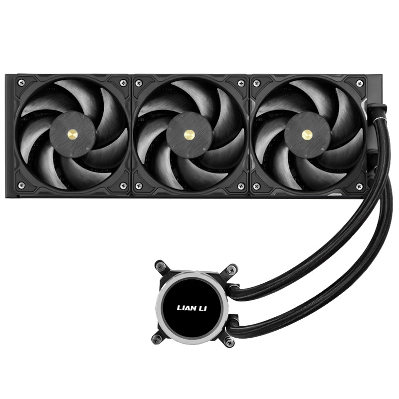 Refrigeración líquida todo en uno Lian Li Galahad II Trinity 12 cm Negro