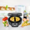Omelett Chef OM 950, máquina de snacks antracita, 950 vatios