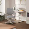Silla de oficina giratoria mark adler Junior 4.6 gris — silla de trabajo ergonómica compacta