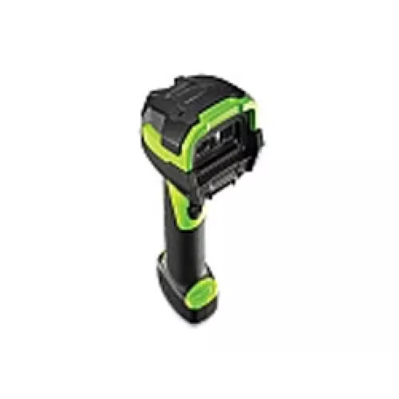 Lector de códigos de barras Zebra LI3678-SR de mano 1D negro, verde