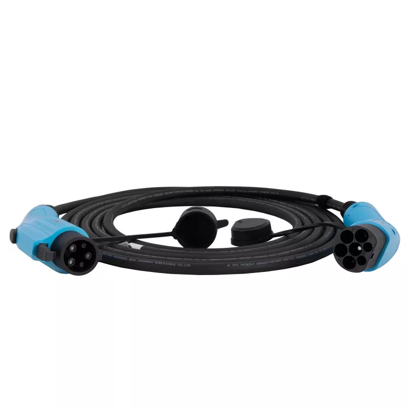 Akyga AK-EC-08 Cable de carga EV Type 2 a Type 1, monofásico, 32 A, 7,2 kW, 6 m