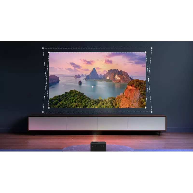 Proyector estándar Optoma Photon Life PK32 con 1100 lúmenes ANSI, DLP, UHD 4K (3840x2160), 3D, negro