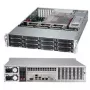 Carcasa de servidor Supermicro CSE-826BAC12-R1K23LPB Rack Negra 1200 W