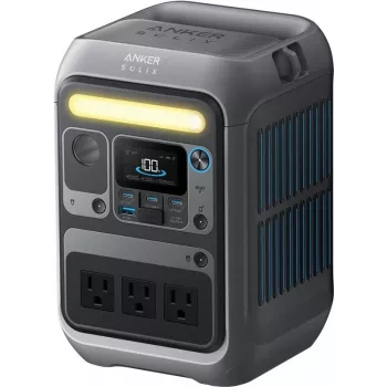 Panel solar Anker B1723311 60 W, negro