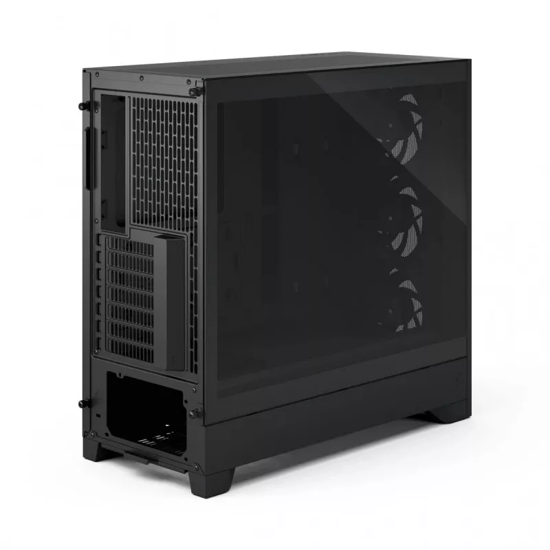 Caja para PC Fractal Design Pop 2 Air negro TG Midi Tower – ATX, 3 ventiladores frontales de 120 mm, compatible con unidades de 2,5