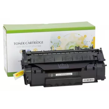 Compatible Static-Control Hewlett-Packard Q5949A/Q7553A/CRG-708/CRG-715, negro, 3000 páginas
