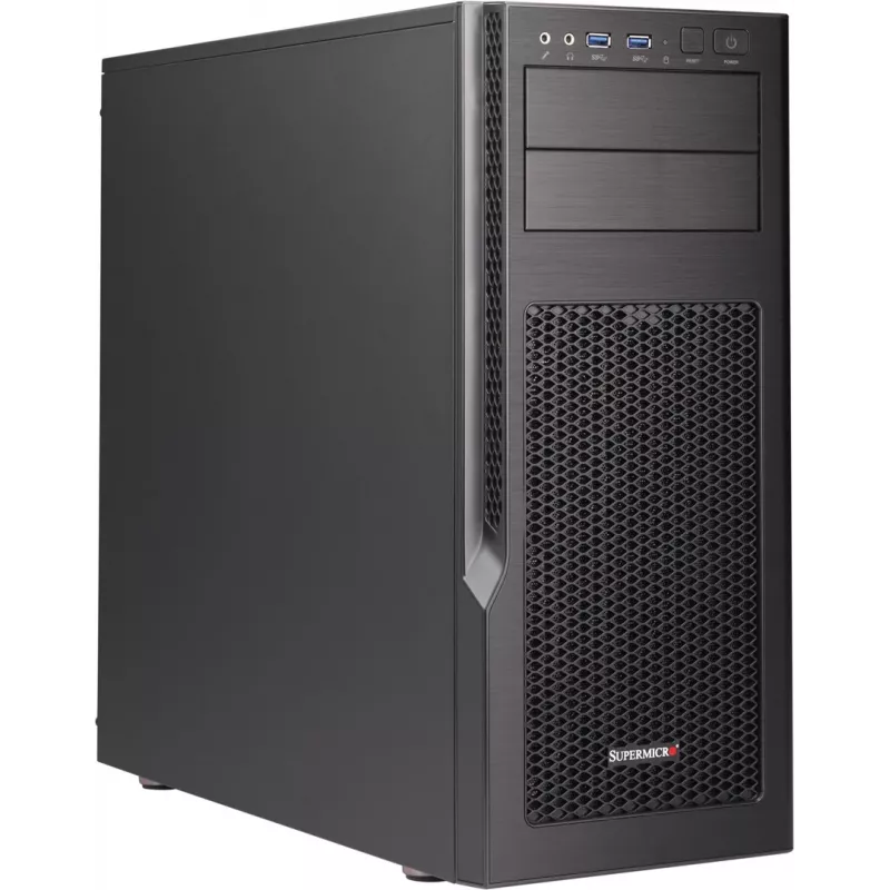 Caja de ordenador Supermicro SuperChassis GS5A-754K torre Midi negra, gris