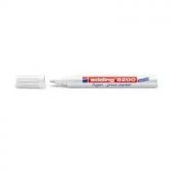 Rotulador Edding 8200 blanco