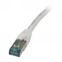 Latiguillo RJ45 - CAT6A 500 MHz - 2 m - blanco - S-STP(S/FTP) - TPE/LSZH(Superflex) - AWG26 - Synergy