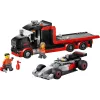 LEGO CITY 60493 Camión del espectáculo F1 con coche de carreras Audi F1