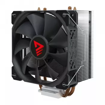 Disipador SAVIO SAVGCOFROSTX2 120 mm negro, 2 heatpipes, 800–1800 RPM, 4 pines