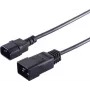 Cable de alimentación negro 2,5 m S/CONN 60016