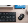 Savio MB-03 ratón óptico inalámbrico, receptor USB de 2,4 GHz, 1000 DPI, 3 botones, pila AA, 99x60x39 mm, 51 g, negro