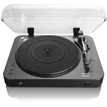 Tocadiscos con transmisión por correa Lenco LBT-120BK Negro Semiautomático