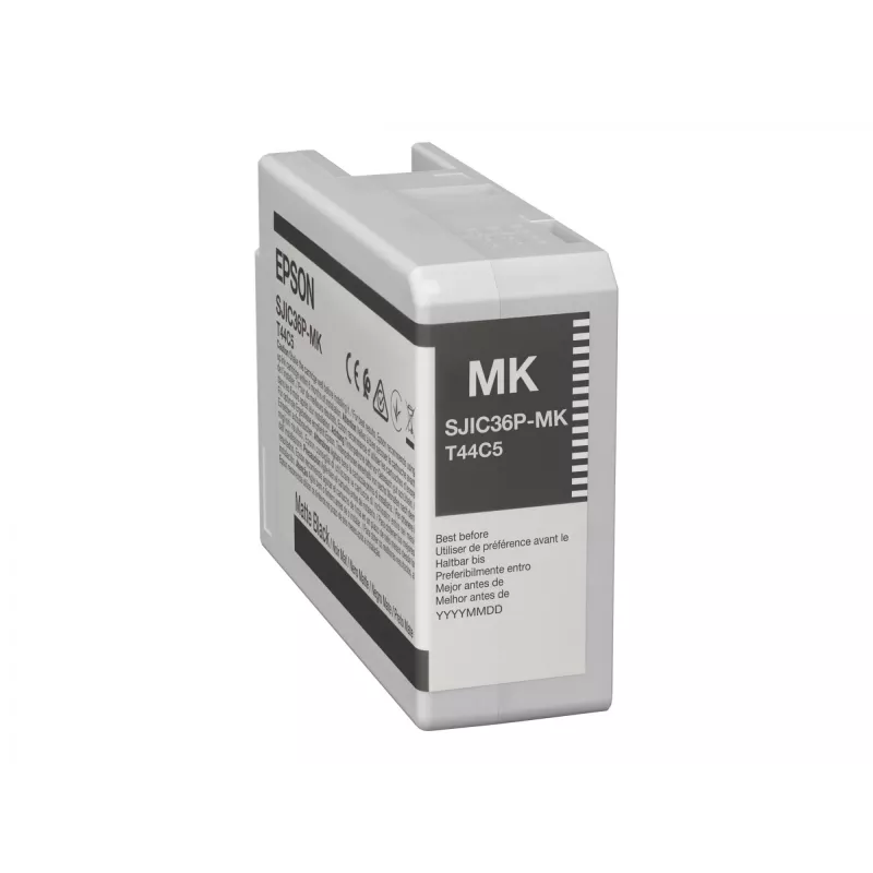 Cartucho de tinta Epson SJIC36P(MK) 1 ud. Original negro mate