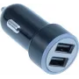Cargador de móvil MediaRange MRMA103-02 coche mechero 12/24V 2 puertos USB