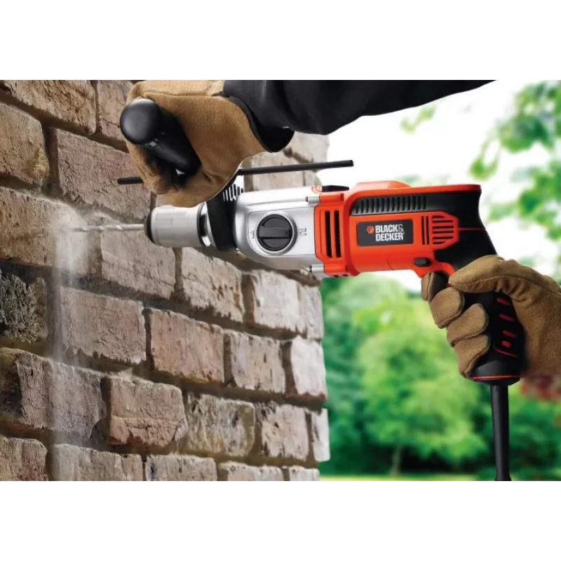 Taladro percutor BLACK+DECKER 1100W 13mm