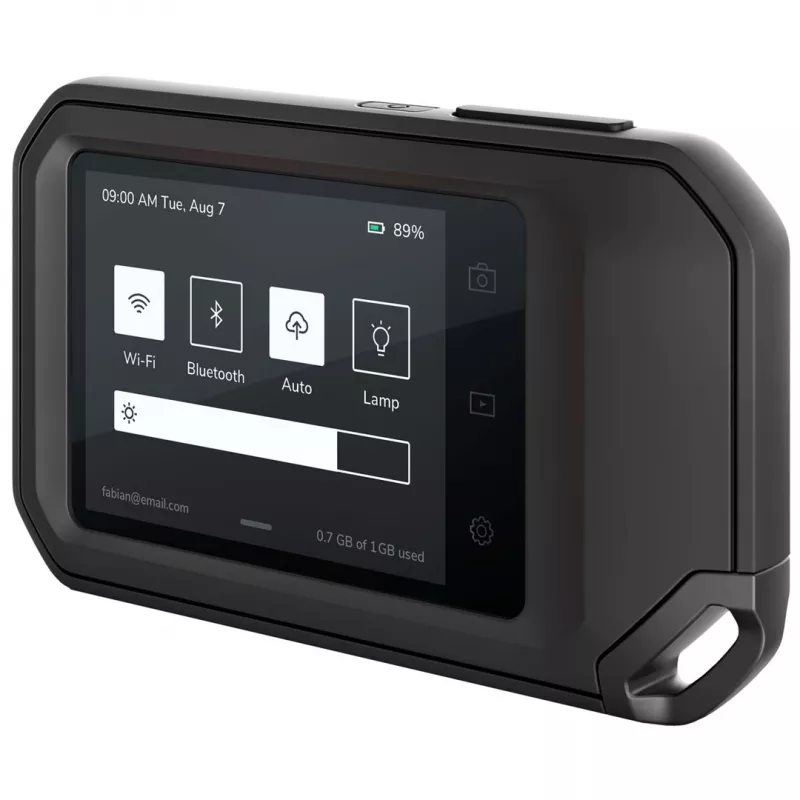 Cámara termográfica compacta FLIR C3-X, matriz de plano focal no refrigerada de óxido de vanadio, 128 x 96 px, pantalla LCD integrada de 640 x 480, Wi-Fi, MSX, 1800 mAh, negra