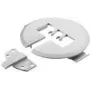 Soporte de cables de techo Bachmann Easy-Cover-I blanco 1 ud.