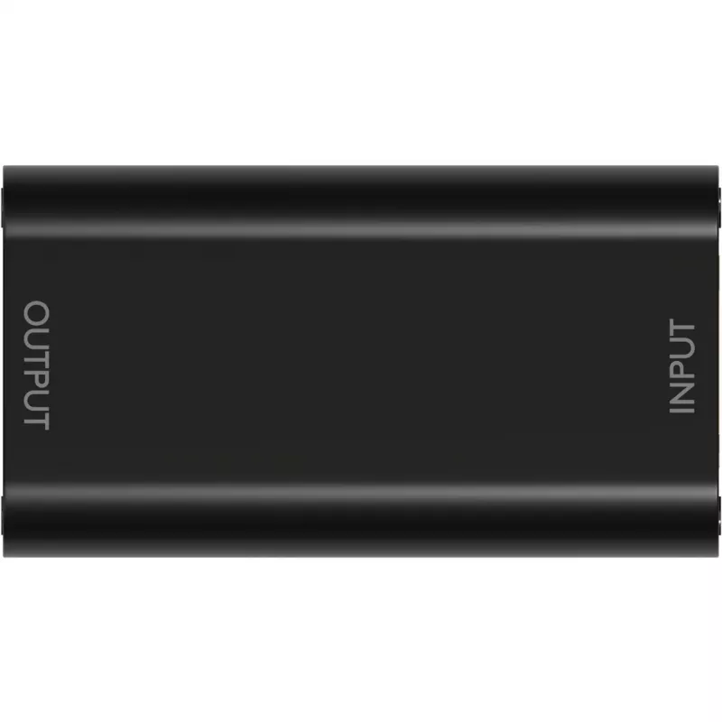 Goobay 58491 amplificador de señal HDMI, 4K @ 30 Hz, HDMI 1.4, hasta 40 m, negro