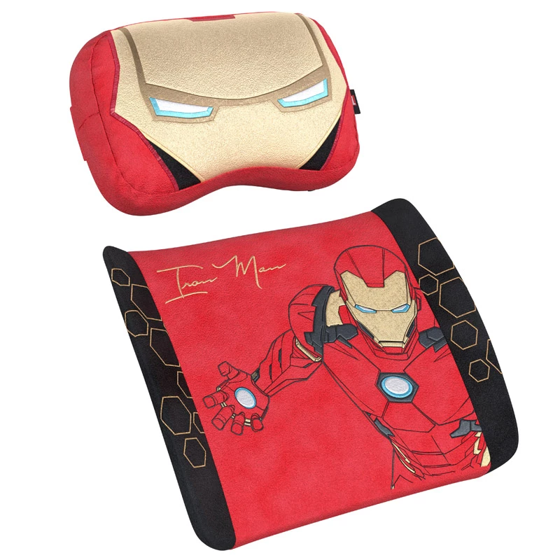 Set de cojines de espuma viscoelástica noblechairs - Iron Man Edition