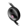Cable de carga USB-C Baseus P10364500113-Z2, 100 W, negro, USB-C a USB-C
