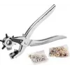 Alicate perforador KWB 929690 — diámetro de perforación 4 mm, herramienta manual para cuero y textiles