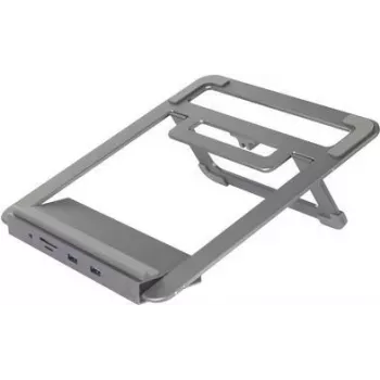 Renkforce RF-LLS-400 Estación de acoplamiento / soporte USB-C® para portátil Compatible con marca (estaciones de acoplamiento para portátil): Universal, Apple USB-C® Power Delivery (RF-5239194)