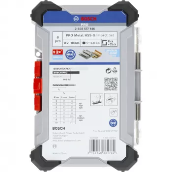 Juego de brocas helicoidales Bosch 2608577146