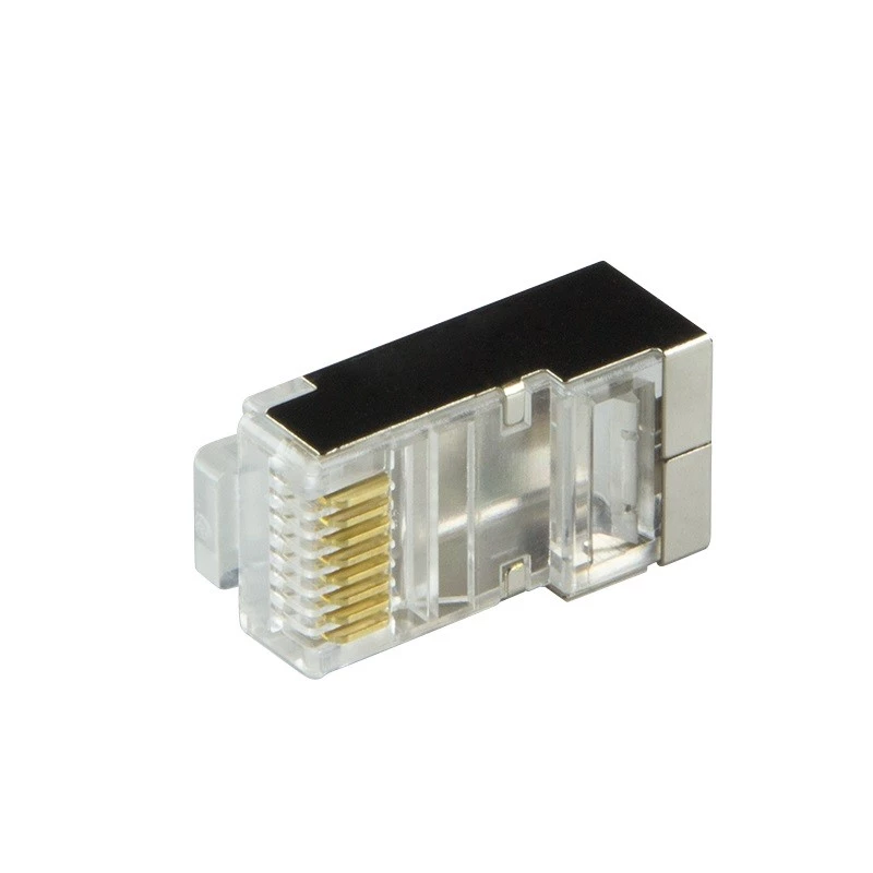 Conector de cable RJ45 LogiLink MP0022 negro transparente