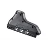 Cepillo Wolfcraft cepillo de bordes triple 4009000 — grafito, cuchillas trapezoidales, apto para placas de yeso