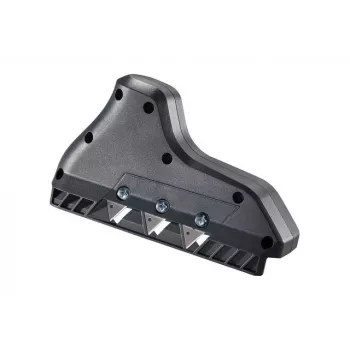 Cepillo Wolfcraft cepillo de bordes triple 4009000 — grafito, cuchillas trapezoidales, apto para placas de yeso