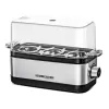 Huevos cocidos Rommelsbacher ER 300 — 3 huevos acero inoxidable, 300 W, tapa transparente