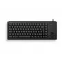 Cherry G84-4400 teclado compacto con trackball, distribución italiana