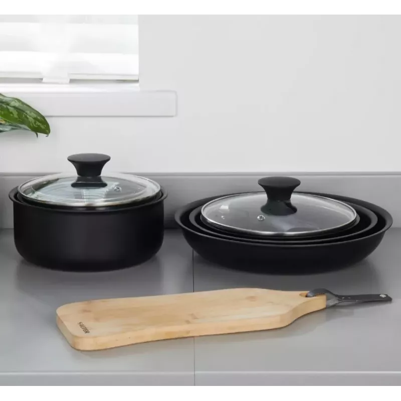 Set de utensilios de cocina Salter BW12055IS 14 piezas de acero inoxidable