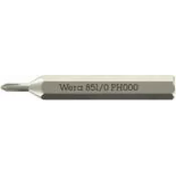 Wera 851 Micro 05058119001 punta Phillips PH 000 1 ud. (05058119001)