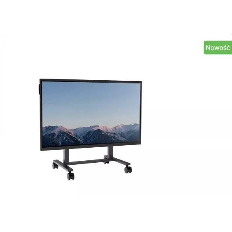 Soporte eléctrico con pantalla táctil AVTEK 1MV137 soporte móvil regulable en altura para pantallas interactivas