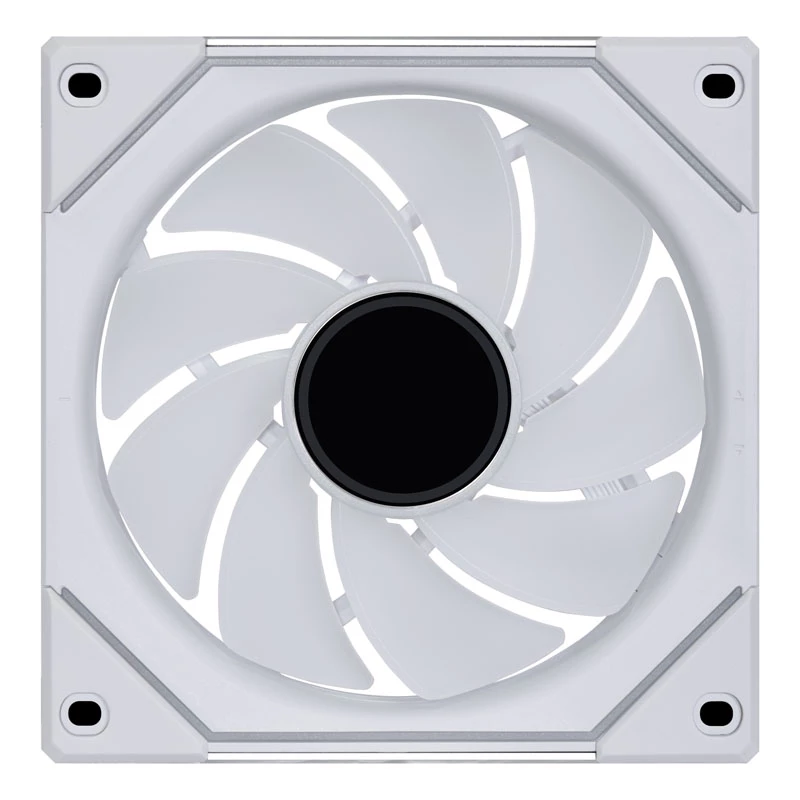 Lian Li UNI FAN SL-INF 120 UF-RSLIN120-1W ventilador de caja, 120 mm, ARGB, aspas invertidas, PWM, blanco