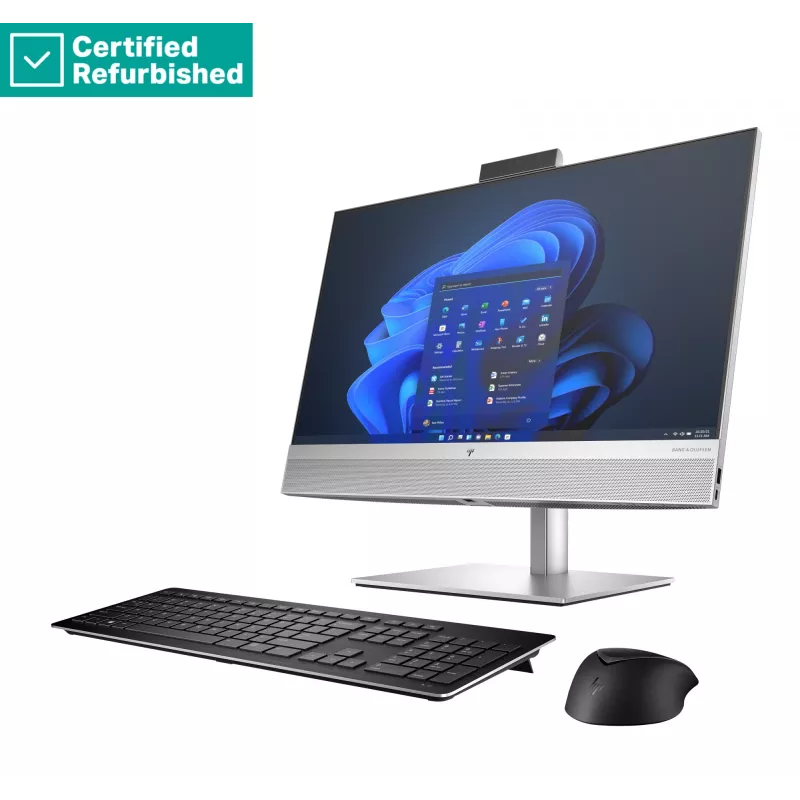 RENEW SILVER HP Elite 840 G9 AIO All-In-One 24 - i7-14700, 16GB, 512GB SSD, 23,8 inch FHD Non-Touch AG, altura ajustable, Win 11 Pro, 1 año