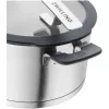 ZWILLING SIMPLIFY 66870-004-0 set de ollas acero inoxidable 4 pzas. plata negro