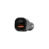 Cargador para coche SBOX CC-038 38W Negro — fuente de alimentación dual USB para vehículos