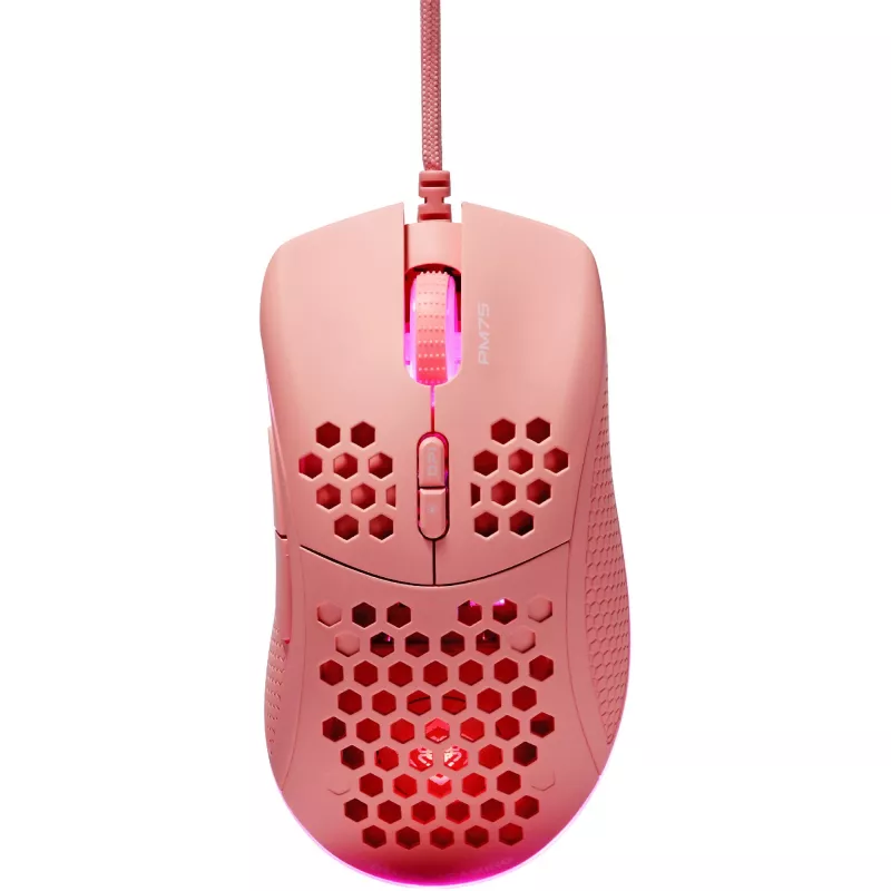 Ratón gaming ligero Deltaco, RGB (GAM-108-P)
