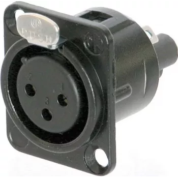 Neutrik NC3FD-S-B-1 Accesorio de conectividad negro