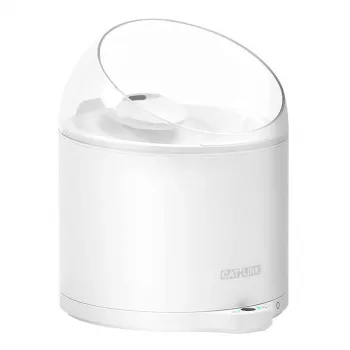 Fuente de agua automática para mascotas Catlink PURE 2 — 2,6 l ABS blanco, alimentación por red, universal para gatos y perros