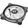Ventilador para radiador Thermaltake Riing Duo 12 RGB TT Premium Edition CL-F073-PL12SW-A, 120 mm, 3 uds. con controlador, negro