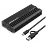 Ratón óptico con cable para diestros DEFENDER Optimum MB-270, 1000 DPI, USB Type-A, 3 botones, negro, cable de 1,5 m