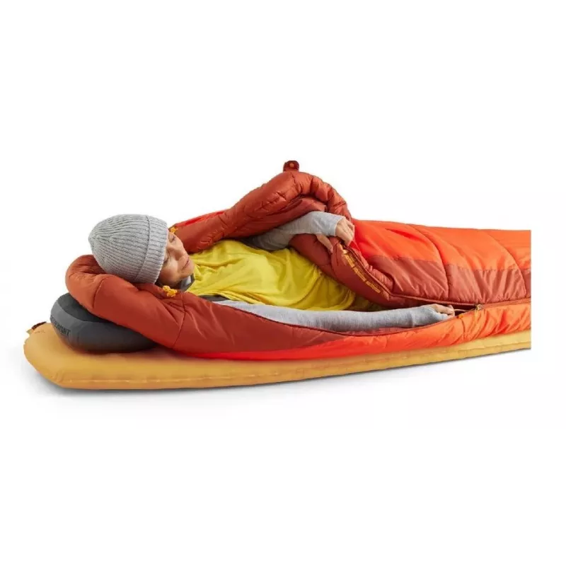 Sea To Summit Pursuit Plus autoinflable - grande - esterilla aislante, amarillo
