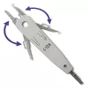 Herramienta de inserción QOLTEC 54492 para terminación de cables (compatible KRONE/LSA)