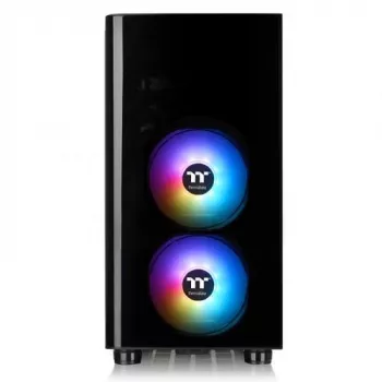 Thermaltake View 31 TG - Edición ARGB - Torre MIDI - ATX - sin fuente de alimentación (PS/2) - Negra - USB/Audio