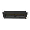 Lanberg AK-VDP103-B panel de distribución de tensión de 19 pulgadas 3U con carril DIN TS-35, negro